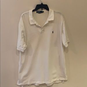 White polo XXL